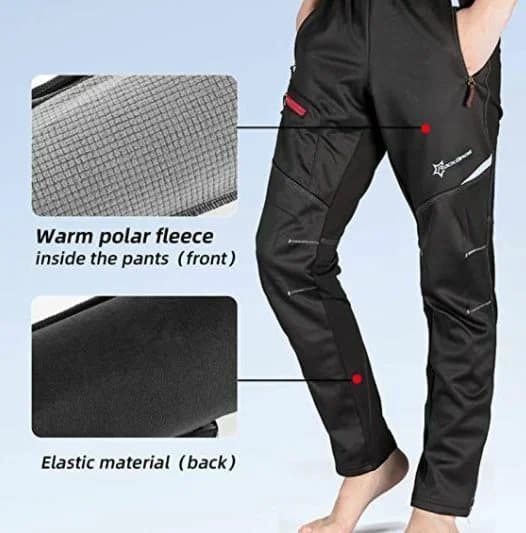 ROCKBROS YPK009-1S-4XL Pyöräilyshortsit Pitkät vedenpitävät Vapaa-ajan housut