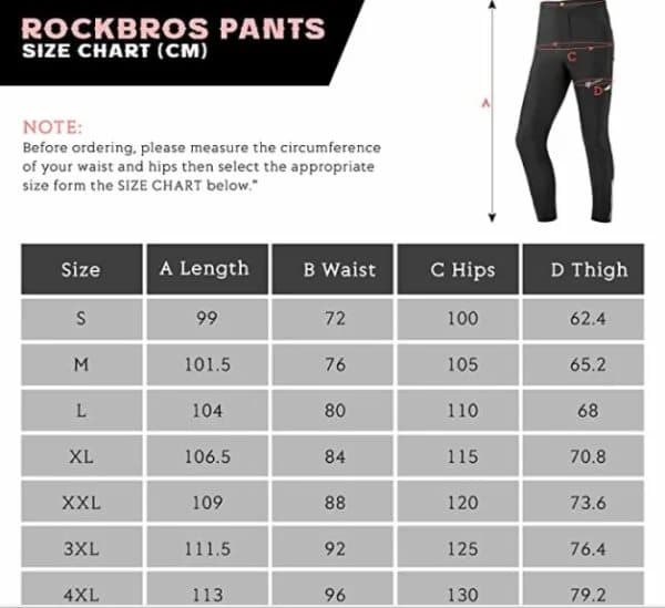 ROCKBROS Miesten pyöräilyshortsit Hengittävät pitkät pyöräilyshortsit Juoksuhousut ulkoiluun
