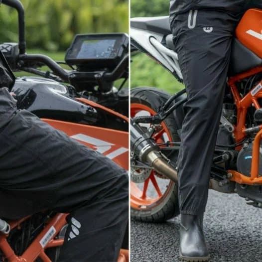 ROCKBROS Pyöräilyhousut Vedenpitävät sadehousut Hengittävä Fitness Sport