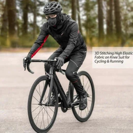 ROCKBROS talvipyöräilyhousut Thermo maastopyöräilyhousut tuulenpitävät pyöräilyhousut pitkät housut pitkät housut M-4XL