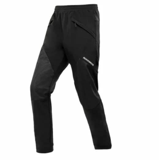 ROCKBROS Talvihousut miesten pyöräilyshortsit tuulenpitävät lämpöpyöräilyhousut 3XL