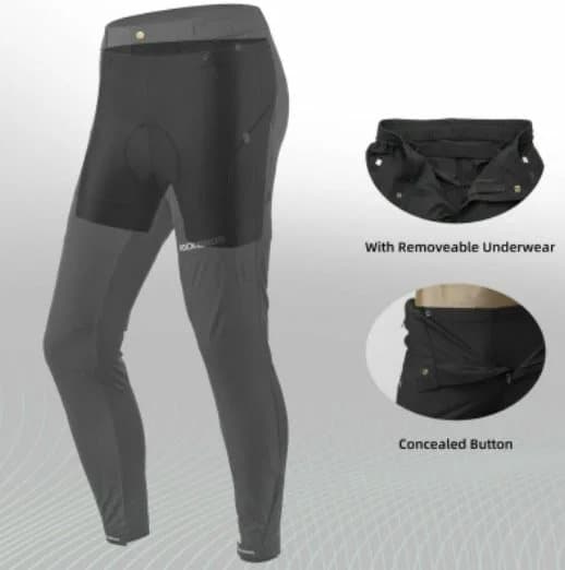 ROCKBROS Mænds polstrede cykelshorts til landevej cykelshorts MTB cykelshorts