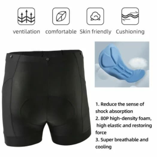 ROCKBROS Mænds polstrede cykelshorts til landevej cykelshorts MTB cykelshorts