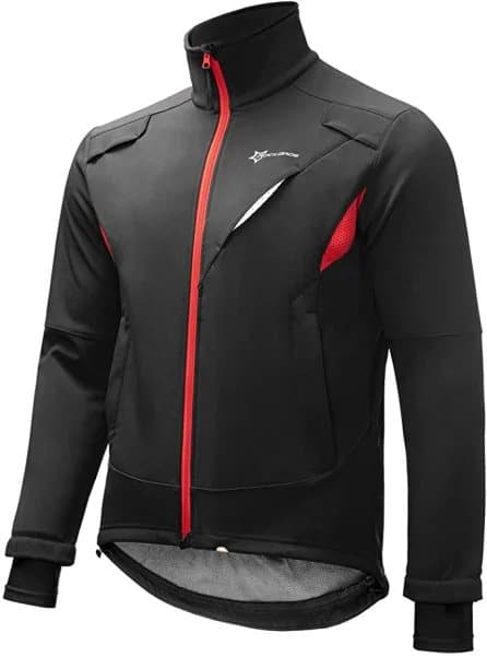 ROCKBROS YPW021 polkupyörän talvitakki vesi ja tuulenpitävä takki M-4XL