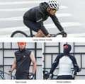 Miniatyrbild 8 av 9: ROCKBROS cykeljacka 3 i 1 avtagbar jacka West Women / Male Cycling