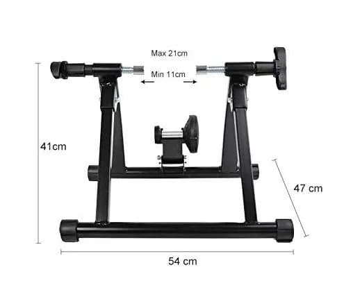 ROCKBROS 707314 Rulletræner højde 26-28'' ca. 135 kg Sort