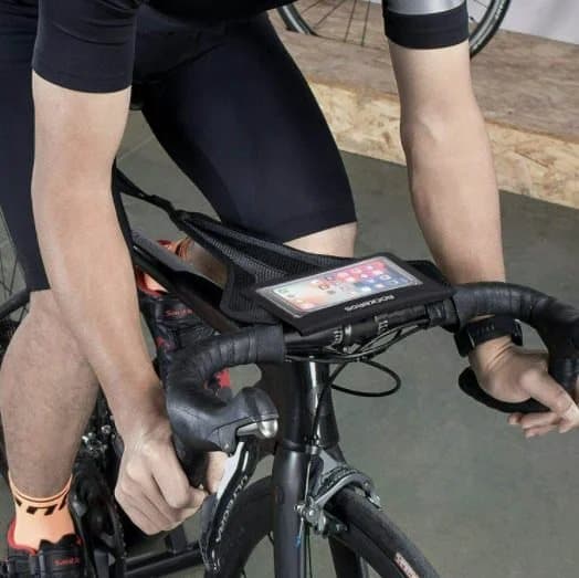 ROCKBROS cykel svedfanger til rullesko anti-sved åndbar grå uden mobiltelefon holder