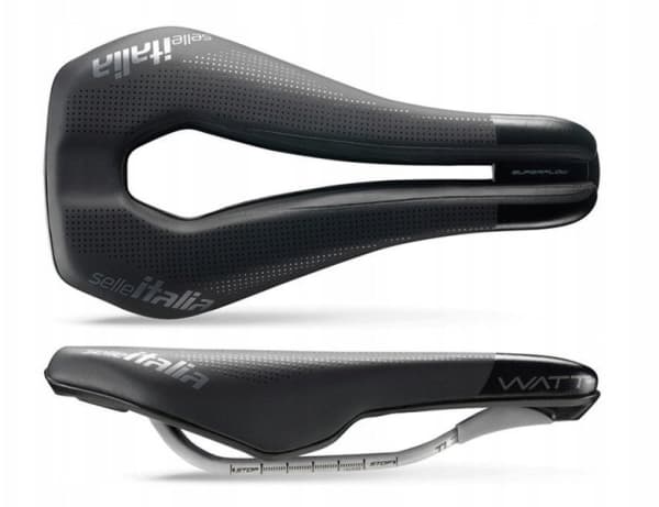 Selle Italia Siodło SELLE ITALIA WATT GEL SUPERFLOW (id-matchning - U3) TI 316 Rör 7, duro-tek, sortera (NY)