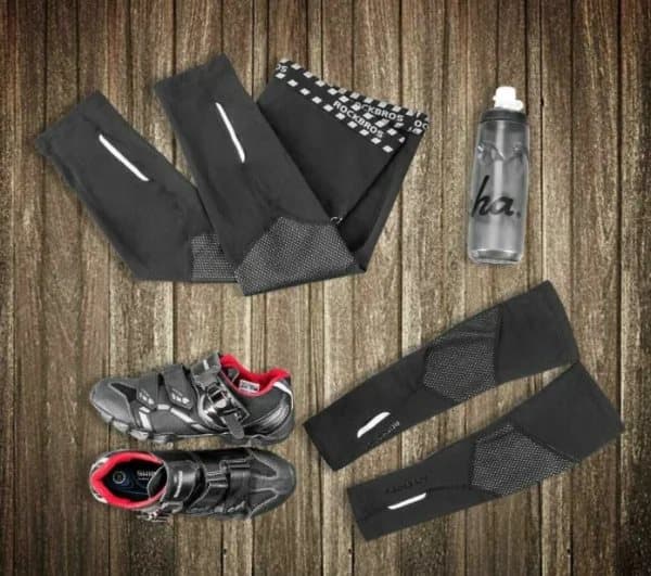 ROCKBROS XT019BK Cykelarméärmar Värmereflekterande S-3XL
