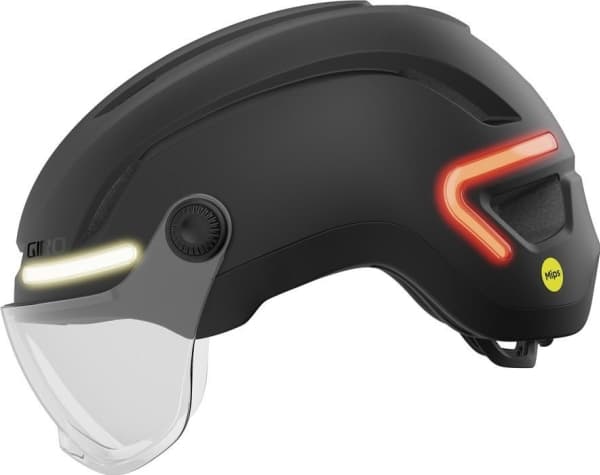 Giro GIRO ETHOS SHIELD INTEGRATED MIPS matt svart byhjelm str M (55–59 cm) (NY)