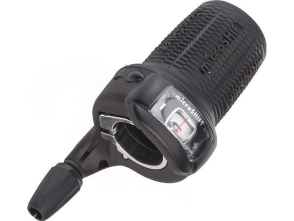 Microshift Shifter MICROSHIFT INTER 7 Høyrehånds 7-trinns Shimano-kompatibel Twist Shifter optisk girindikator (NY)