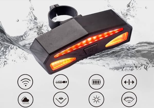 Gotel L8O LED polkupyörän suuntavalaisin