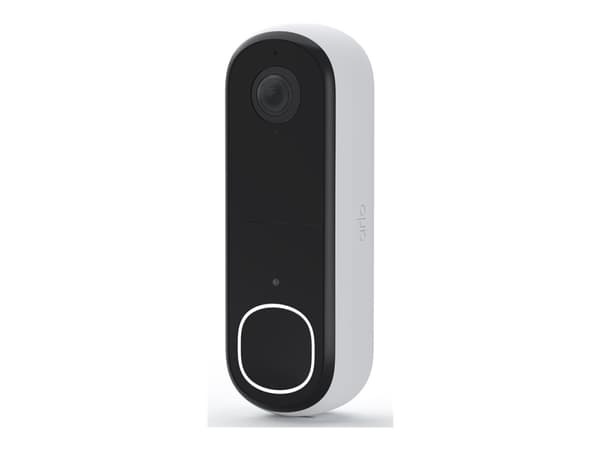 Arlo Video Doorbell HD (2nd Generation) - Smart dörrklocka - med kamera - trådlös - Wi-Fi - 2.4 Ghz