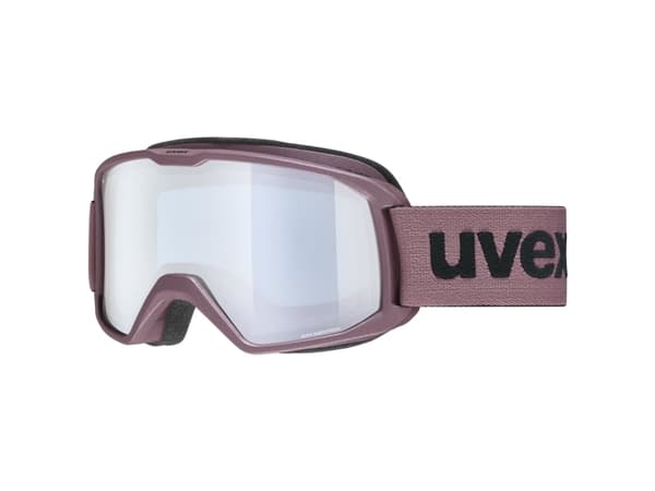 UVEX SKI EYEWEAR ELEMNT FM ANTIQUE ROSE MAT DL/FM SILVER-BLUE S2 (S5506403030) - Uni