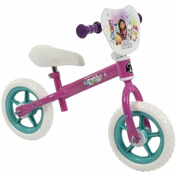 Barncykel Gabby's Dollhouse 103 Vit Rosa Violett 10"