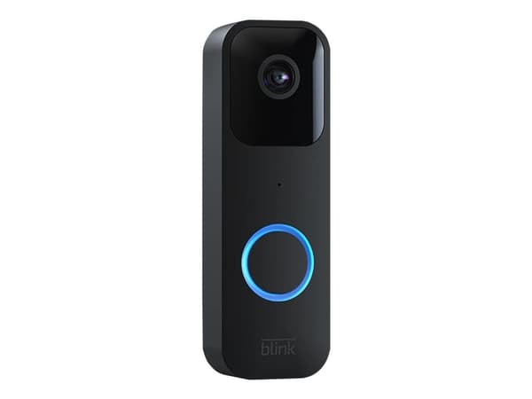 Blink Video Doorbell - 1st Generation - smart dörrklocka - med kamera - trådlös - 802.11b/g/n - 2.4 Ghz - svart Svart