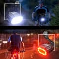 Miniatyrbillede 8 af 11: LED CYKEL LAMPE FRONT BAG CYKEL LAMPE SÆT VANDTÆT