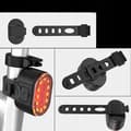 Miniatyrbillede 11 af 11: LED CYKEL LAMPE FRONT BAG CYKEL LAMPE SÆT VANDTÆT