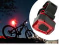 Miniatyrbillede 9 af 9: LED CYKEL LYS FORBAG BAG USB CYKEL LYS SÆT VANDTÆT
