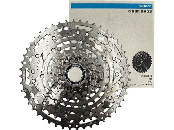 Shimano CS-LG400-10 - hjulsett, 10-v, 11-48