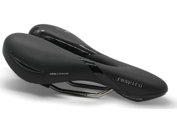 Selle Royal Saddle SELLEROYAL RESPIRO SOFT MODERATE 60 degrees gel + elastomers unisex 496g (NEW 2023)