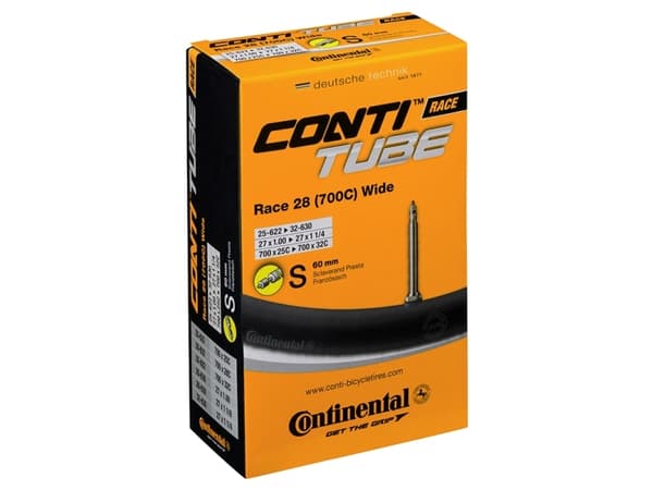 Continental Continental Race Bredt indre rør 28" x 1.0" - 1.25" 60 mm universal presta-ventil
