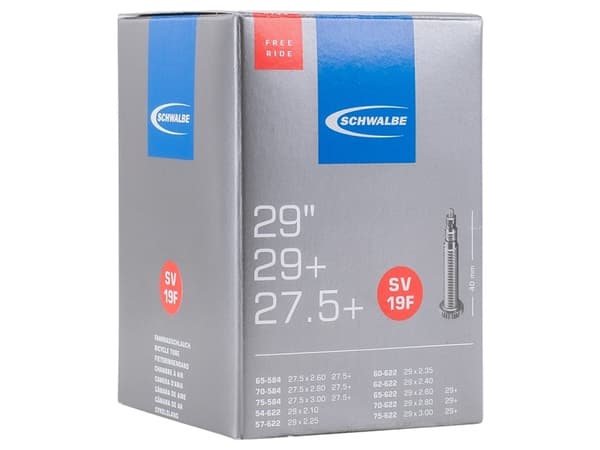 Schwalbe 10400323, Presta ventil, 29", 50,8 - 76,2 mm, 4 cm, sort, CE