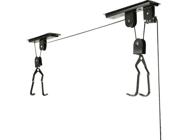 FISCHER FAHRRAD 50386:FISCHER Loftlift Antal parkeringspladser=1 Sort