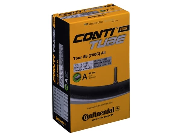 CONTINENTAL Tour Tube All 700 x 32-47c (32-47x622)/(42-635) Schrader 40 mm