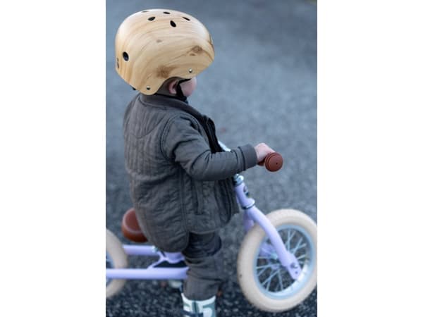 Cykelhjelm - trælook
