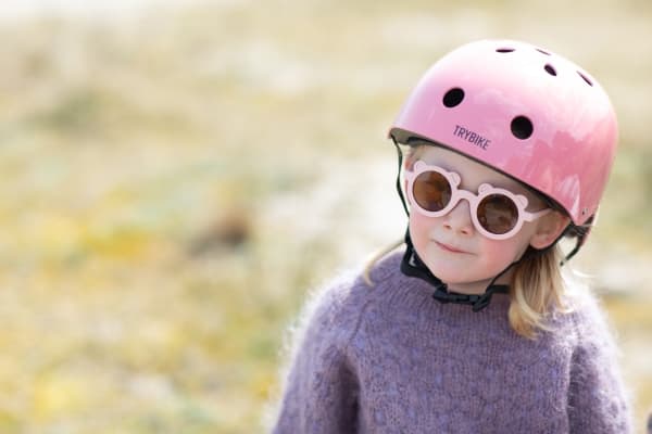 Cykelhjelm - vintagerosa