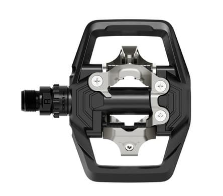Shimano Pedal, Landsvägscykel, Stål, Svart, Stål, Chromoly Steel 4140 (CrMo), Klämlösa pedaler, Hane/Kvinna