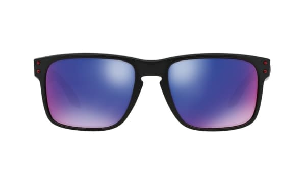 Oakley Holbrook, Voksen, Hankjønn, Rektangulær, Full rim, Sort, Sort