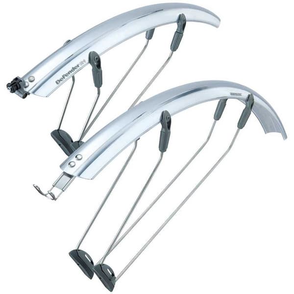 Topeak Stänkskärmsuppsättning Defender R1/r2 28´´ Silver 28´´ - 700
