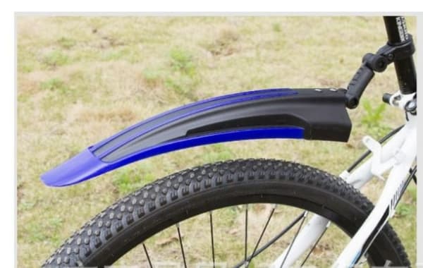 INF Stänkskyddsset för mountainbike Svart + Blå