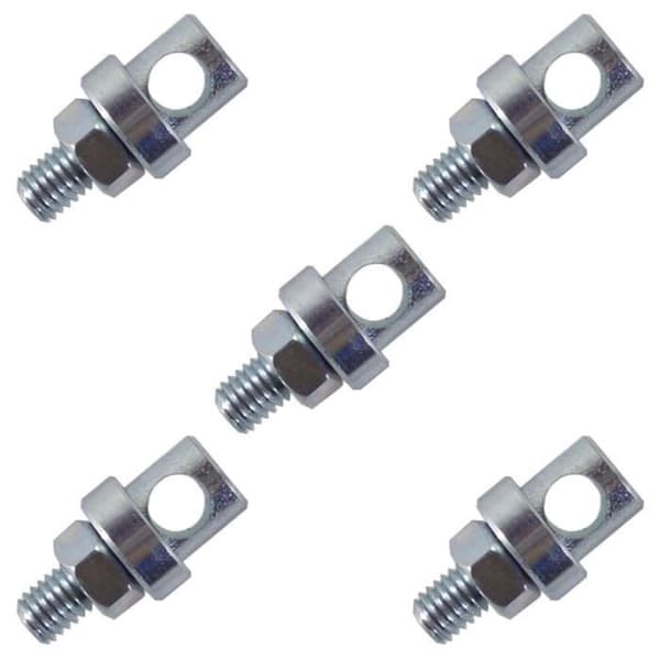 5x UNIVERSAL CYKELSTÖVSKLÄMMA M5x24 VINTAGE CITY CYKEL STJÄLLSKYDD FIXERING