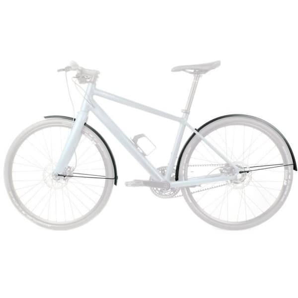 SKS Edge AL stänkskyddssats för 28 tums cykel svart aluminium för City &amp; Trekking