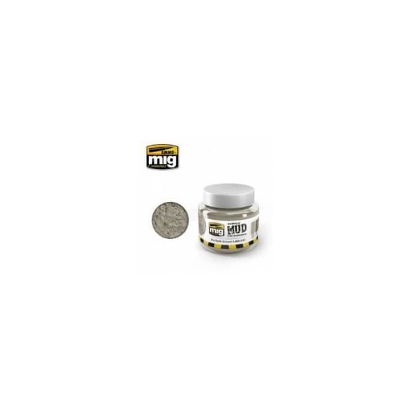 DRY EARTH GROUND modellfärg - MIG Jimenez AMMO AMIG2101 - Realistisk lera för modellering