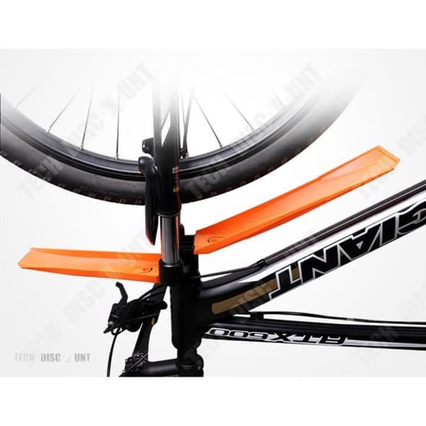 TD® Fender MTB Cykelfordon Fram Bak Rese Bärbart cykelhjul Road Sadel Lågprofil Set Berg Lättvikt 35-45cm