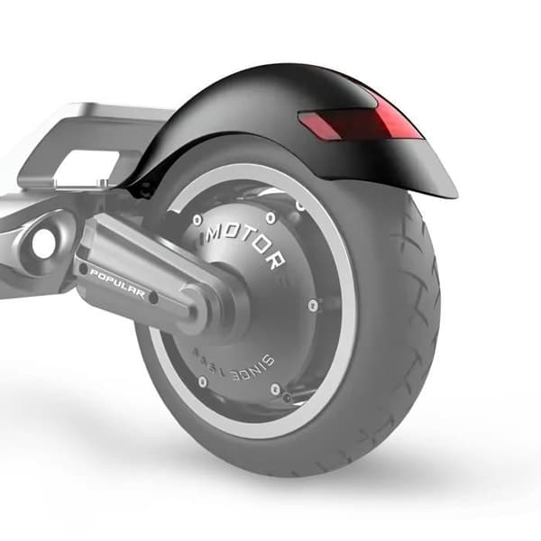 Bakskydd med LED för Dualtron Pop Original Minimotors Svart
