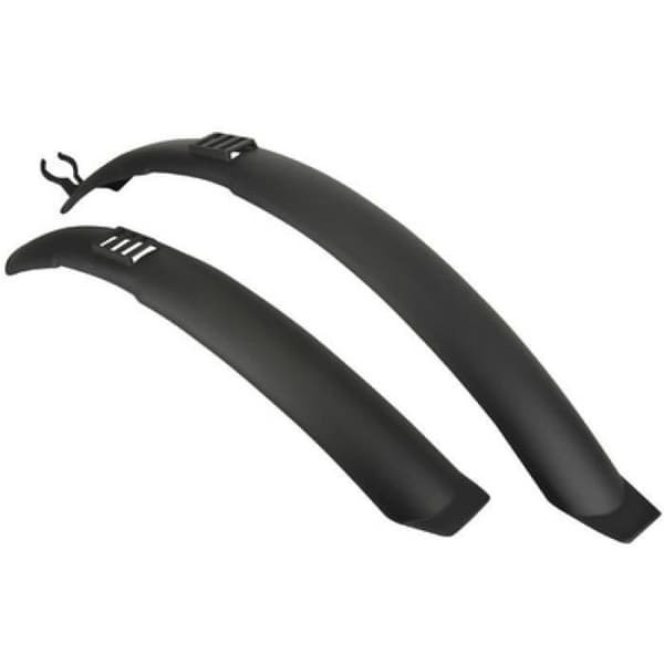 FISCHER cykelstänkskyddssats, 24" - 26" (61 - 66 cm) 0,000000 Svart