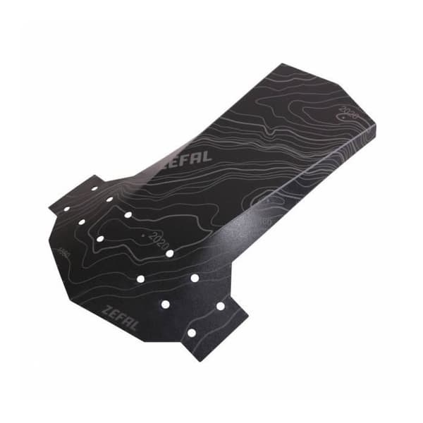 ZEFAL Deflector Lite främre MTB stänkskärm förformad svart för 26''-27,5''-29''-27,5+ hjul