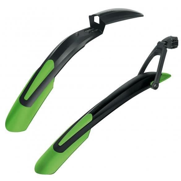 SKS fenderset Shockblade & X-Blade29 tum svart/grön