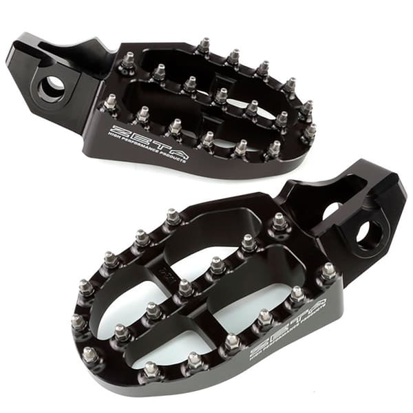 Zeta Alumiiniset Jalkatapit Husqvarna Fs 450 16-18 Ze93-1820 Musta