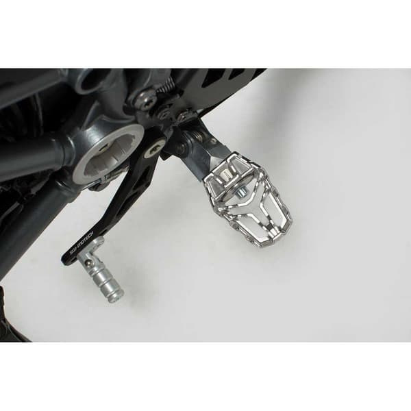 Sw-motech Evo Kawasaki Klr650/bmw S 1000 Xr Fotpinnar Silver