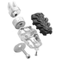 Miniatyrbild 2 av 6: Sw-motech Evo Kawasaki Klr650/bmw S 1000 Xr Fotpinnar Silver