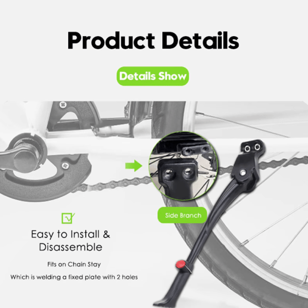 Cykelstativ, justerbart, bag, ROXAR stativ
