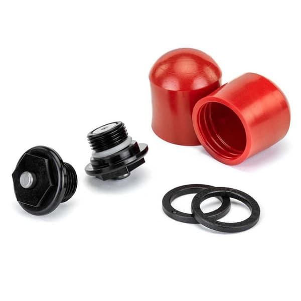 Fox Air Bleeder Kit 36/38/40 F-s 2021 Rød,Sort