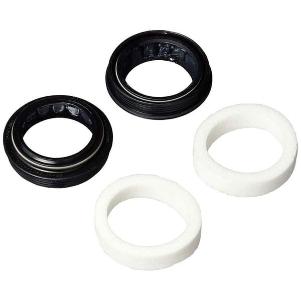 Racingbros Gaffeltätningssats För Rock Shox Rs Lycan Wiper 1 Vit,Svart 32 mm