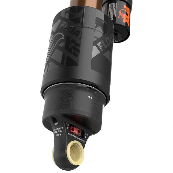 Fox Shokki Float X2 Kashima Factory Series 2pos-adj Trunnion Musta,Kultainen 55 mm / 185 mm